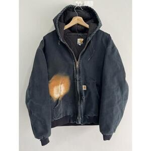 Vintage Carhartt Hooded Jacket Zip Up sun